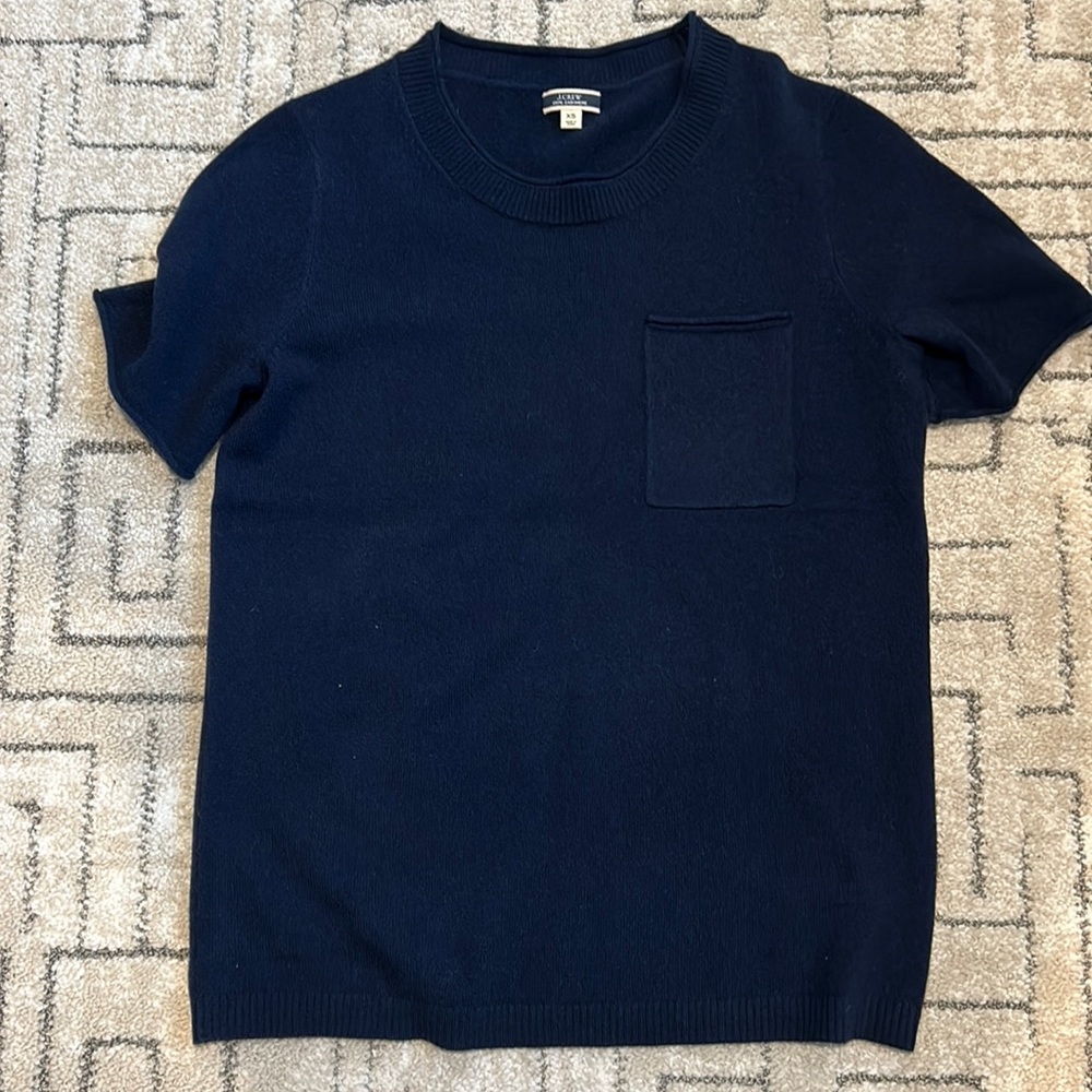 Jcrew 100% cashmere tshirt